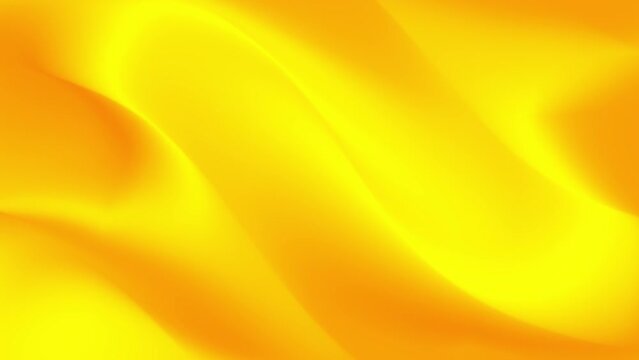 Abstract golden yellow orange gradient background with curve wave