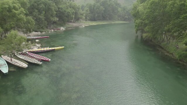 embarcadero R&iacute;o Tampa&oacute;n en la Huasteca Potosina, San Luis Potos&iacute; , m&eacute;xico 