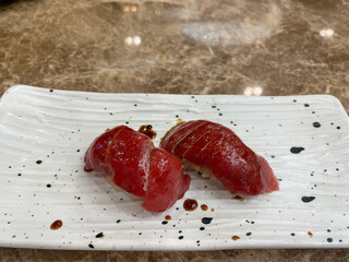 Tuna(Akami)  Sushi Japanese set.