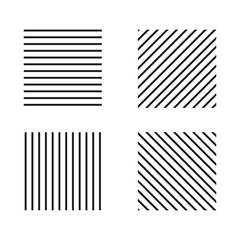 Stripe square. Vector illustration. EPS 10.