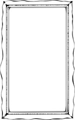 ビンテージなアンティーク・ゴシックフレーム背景素材