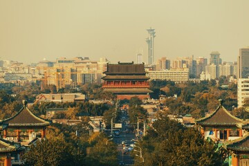 Beijing urban city view