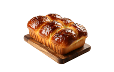 bread isolated on transparent background
