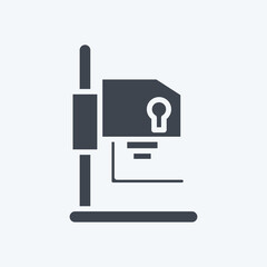 Icon Darkroom Equipment. related to Photography symbol. glyph style. simple design editable. simple illustration