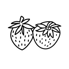 strawberry line icon