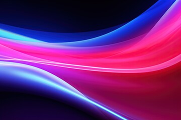 Digital Energy Flow: Neon Line Wave for Date Connection wallpaper background