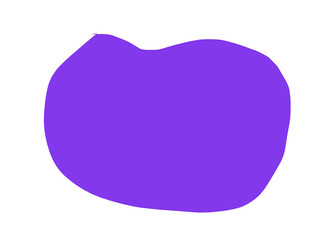 bubble blue abstract blob