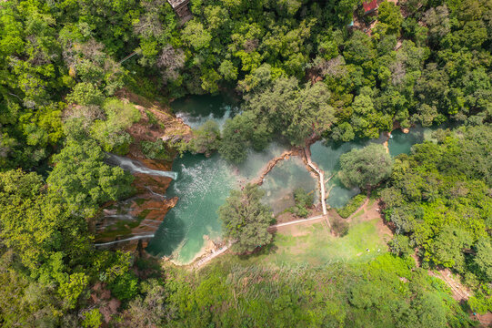 Cascada Minas Viejas, Huasteca Potosina, San Luis Potos&iacute;, M&eacute;xico 