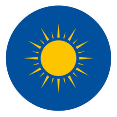 bright sun icon