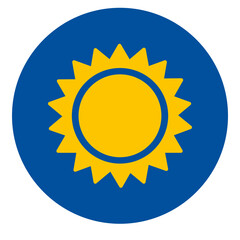 bright sun icon