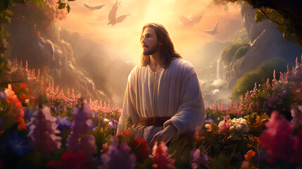 Jesus in paradise