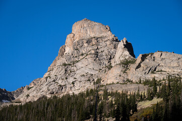 Mountain Peak Blue Sky