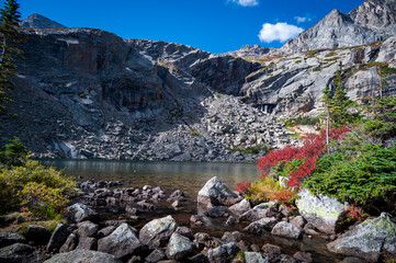 Black Lake in Colorado Mountains