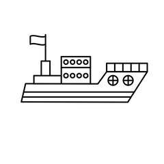 doodle passenger ship