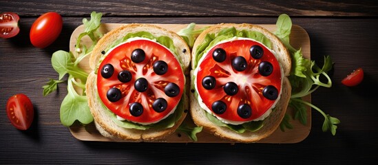 Creative and fun food idea for children ladybug shaped sandwich