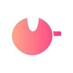 fortune cookie gradient icon