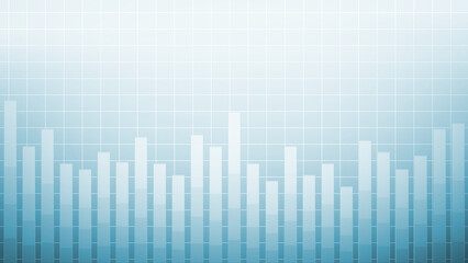 Abstract graph chart of stock market trade background.