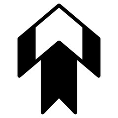 black arrow icon. black fill style. arrow icon for your web site design, logo, app, UI. arrow indicated the direction symbol. curved arrow sign