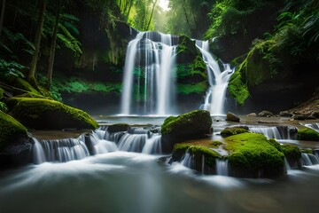 waterfall in the forest