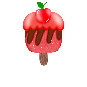 Fruit ice cream