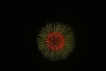 Fototapeta premium fireworks in the night sky