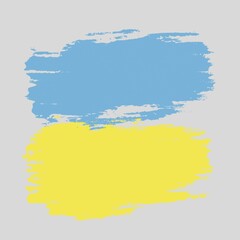 
patches of colorful paint