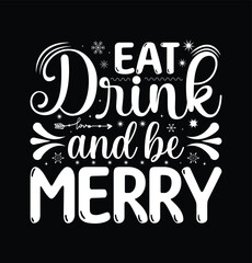 Eat Drink and Be Merry SVG Cut File