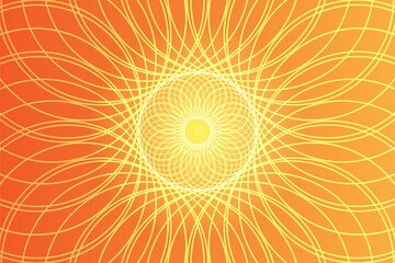 Abstract Round  Decorative Background