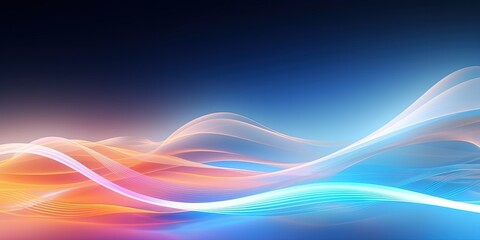 Obraz premium Dynamic Spectrum of Colors Abstract Background