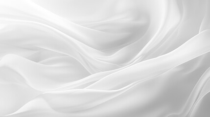 Fototapeta premium white abstract background,wave fabric