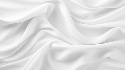 Fototapeta premium white abstract background,wave fabric