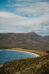 Wineglass Bay in Tasmania, Australia. 
