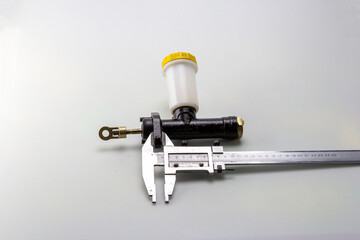 parts and components of the brake and fuel system and throttle control of engine speed for car...