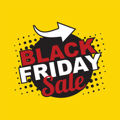 Black Friday Sale poster design