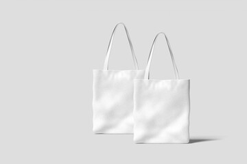 Tote bag mockup blank