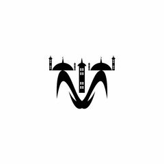 illustration, mosque, muslim, picture, vector, ramadan, islam, art, design, icon