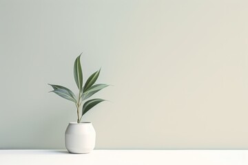 Plants arranged with a focus on simplicity and space.