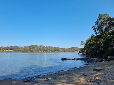 Looking over Jew Fish Bay and the Georges River From Oatley Park, Sydney New South Wales Australia