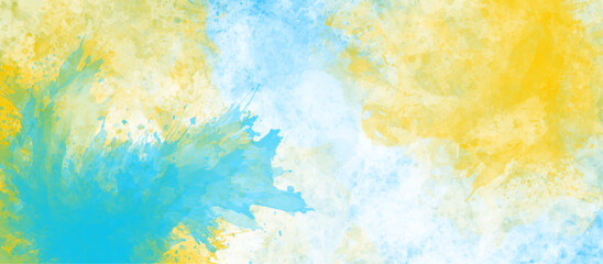 soft watercolor background. blue and violet rainbow pastel unicorn girly watercolor background