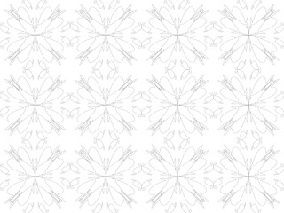 seamless pattern with snowflakes