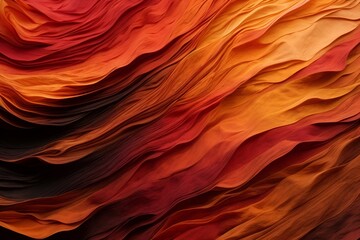 Yellow burnt orange red fiery golden brown black abstract background for design. Color gradient,...