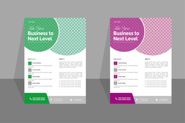 Corporate business flyer template design. marketing, business proposal, promotion, advertise, publication, cover page. new digital marketing flyer modern business flyer template, abstract business fly