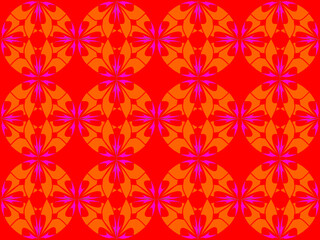 seamless pattern with flowers