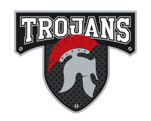 Trojans logo design