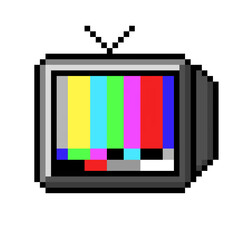 pixel television
