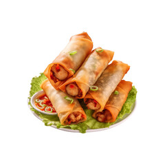 Stack of spring Roll PNG