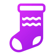 Sock Gradient Icon