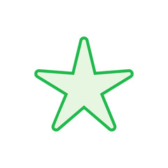 Star Icon set. rating icon vector. favourite star icon