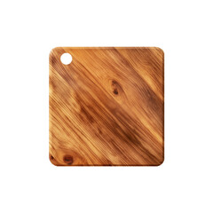 Empty rectangular Square wooden tray PNG