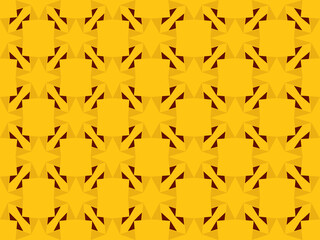 pattern with yellow and white flowers